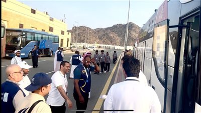 تشكيل لجنة ميدانية لأول مرة بمنطقة النوارية لاستقبال حافلات الحج السياحي البري