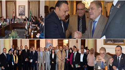 وفد تنسيقية شباب الأحزاب يناقش مع قيادات حزب الوفد عددًا من القضايا التشريعية والسياسية