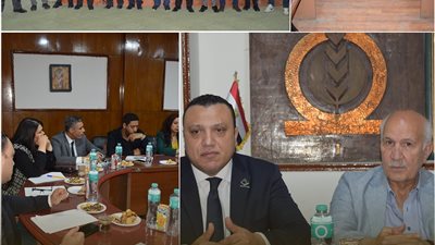 وفد تنسيقية شباب الأحزاب والسياسيين يناقش مع قيادات وأعضاء حزب التجمع أهم القضايا السياسية والتشريعية