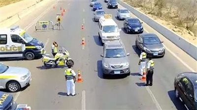 أجهزة الأمن  تضبط 106374 مخالفة مرورية