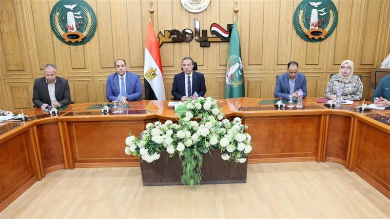 محافظ المنوفية فى