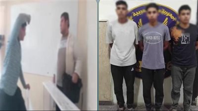 القبض على 3 طلاب تعدوا على معلم بالقناطر الخيرية فى مدرسة بالمنوفية 