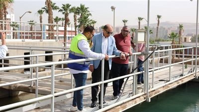 استعدادًا لعيد الأضحى المبارك.. محافظ المنيا يتفقد محطة مياه كدوان للتأكد من جودة المياه وانتظام الخدمة