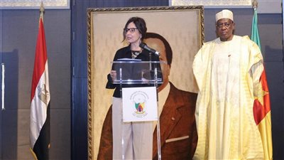 وزيرة الثقافة تشارك في احتفال سفارة الكاميرون بالعيد الوطني