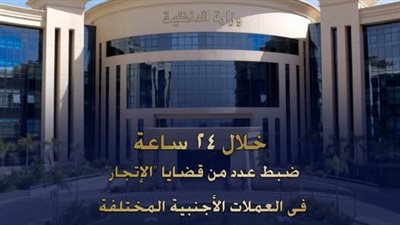 ضربات أمنية حاسمة ضد تجار العملة.. ضبط معاملات غير مشروعة بـ4 ملايين جنيه خلال 24 ساعة