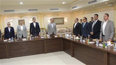 الوزراء والمحافظ يبحثون إزالة معوقات مشروع استاد المصري الجديد