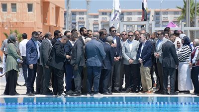دعمًا للمنشآت الرياضية.. وزيرا الشباب والتخطيط ومحافظ بورسعيد يتابعون تجهيزات كلية علوم الرياضة
