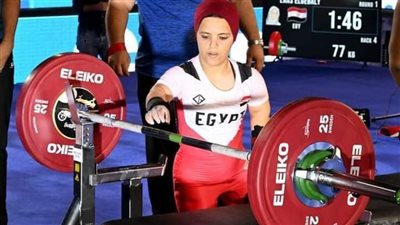 إيناس الجبالي تحصد الميدالية الفضية ببطولة إفريقيا لرفع الأثقال البارالمبية