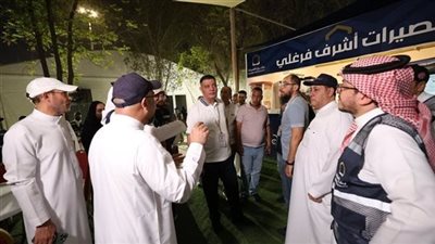 رئيس بعثة حج الجمعيات الأهلية يتفقد مخيمات حجاج الجمعيات بمشعري عرفات ومنى