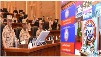 وزير الدفاع يشهد تنفيذ المرحلة الرئيسية لمشروع «صمود- 4»