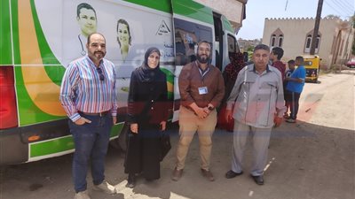 توقيع الكشف الطبي على 1527 مواطنًا بالمجان في كفرالشيخ