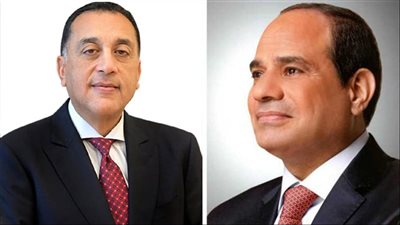 رئيس الوزراء يهنئ  الرئيس السيسى بقرب قدوم عيد الأضحى المبارك