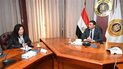 وزير الصناعة يبحث مع برنامج الأمم المتحدة الإلمائي تعزيز التعاون في التحول الأخضر والطاقة المتجددة