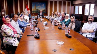 في عامها السبعين المسلماني يلتقي أسرة الإذاعة الثقافية من القاهرة