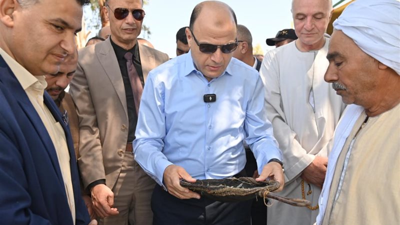 محافظ الغربية خلال