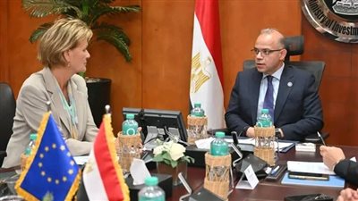وزير الاستثمار يناقش مع سفيرة الاتحاد الأوروبي آفاق تطوير الشراكة الاقتصادية التجارية