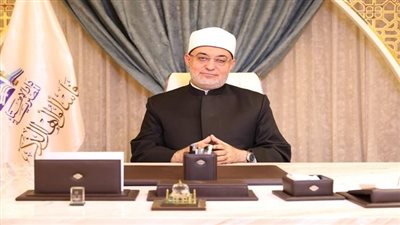 مفتي الجمهورية يهنئ الرئيس السيسي والشعب المصري والأُمَّتين العربية والإسلامية بحلول عيد الأضحى المبارك