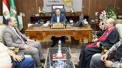 محافظ المنوفية يستقبل وفد الكنيسة الإنجيلية لتقديم التهنئة بعيد الأضحى المبارك ويؤكد أننا جميعًا نسيج واحد