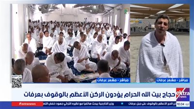 بالفيديو.. حجاج بيت الله الحرام يؤدون الركن الأعظم بالوقوف بعرفات