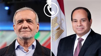 الرئيس السيسي يناقش مع نظيره الإيراني جهود التوصل لمذكرة تفاهم مع الجانب الأمريكي