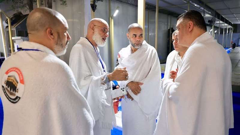 خلال تفقد الحجاج