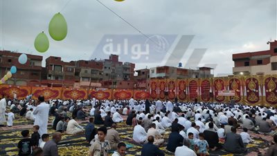 فرحة العيد تعم كفر الشيخ.. آلاف المواطنين يؤدون صلاة الأضحى في 418 ساحة