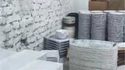 ضبط مدير مصنع لإنتاج أدوات المائدة المنزلية بالدقهلية  