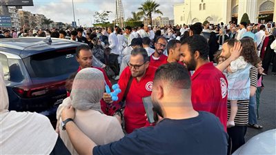 الهلال الأحمر المصري يشارك في تأمين احتفالات عيد الأضحى المبارك