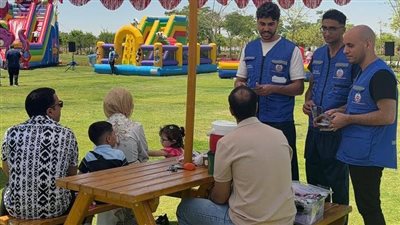 «الصحة» توعي 30 ألف مواطن وتشارك التأمين الطبي لفعاليات «النهر الأخضر» بالعاصمة الجديدة