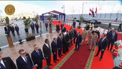الرئيس السيسي يصل إلى مسجد الرحمن الرحيم لأداء صلاة عيد الأضحى المبارك