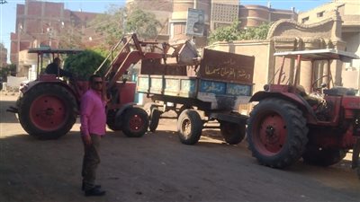 جهود الوحدات المحلية لمراكز ومدن محافظة بنى سويف  خلال إجازة العيد