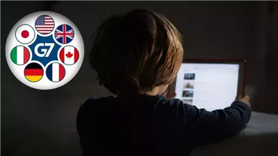 مجموعة السبع تتفق على نهج مشترك لحماية الأطفال على الإنترنت
