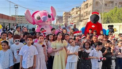 في رابع أيام العيد.. شباب كفر الشيخ ترسم البهجة على وجوه الرواد