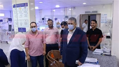جولة تفقدية لمستشفى فوة المركزي في كفرالشيخ