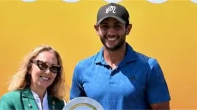 عيسى أبوالعلا يتوج بجائزة أفضل لاعب عربى لمحترفى الجولف بالمغرب