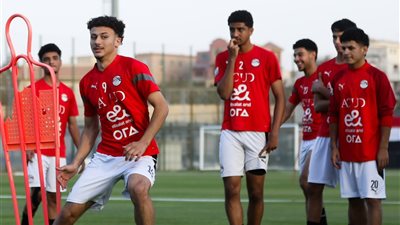 منتخب الشباب يواصل تدريباته استعدادًا لوديتي روسيا
