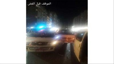 محافظ الجيزة يوجه بفض موقف عشوائي بنفق المريوطية - فيصل