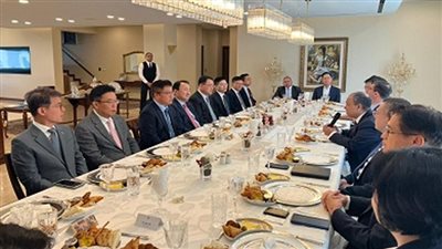 وزير الخارجية يستعرض بكوريا تطورات الشرق الأوسط وفرص الاستثمار في مصر