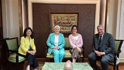 رئيسة القومي للطفولة والأمومة تلتقي وزيرة الثقافة