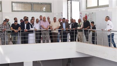 محافظ الإسكندرية يتفقد مشروع محطة رافع مياه 