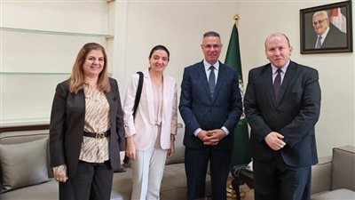 السفير فائد مصطفي يستقبل تمارا لمناقشة مستجدات القضية الفلسطينية 