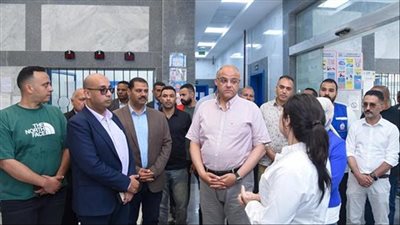 محافظ الإسكندرية يتفقد وحدة طب أسرة 