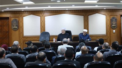 عبدالغني والشرقاوي يجتمعان برؤساء متابعة لجان امتحانات الثانوية الأزهرية