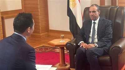 وزير الخارجية يستعرض للتليفزيون الياباني تطور العلاقات وجهود مصر لخفض التصعيد الإقليمي