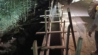الجيزة: إنشاء سور خرساني على ترعة المريوطية للحد من الحوادث المرورية على الطريق