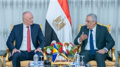 وزير الإنتاج الحربي يبحث مع وزير دفاع البوسنة والهرسك التعاون المشترك