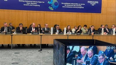 وزير التخطيط يشارك في جلسة نقاش وزارية حول تحفيز بيئة الاستثمار