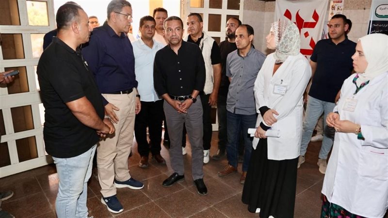 محافظ المنوفية يتفقد