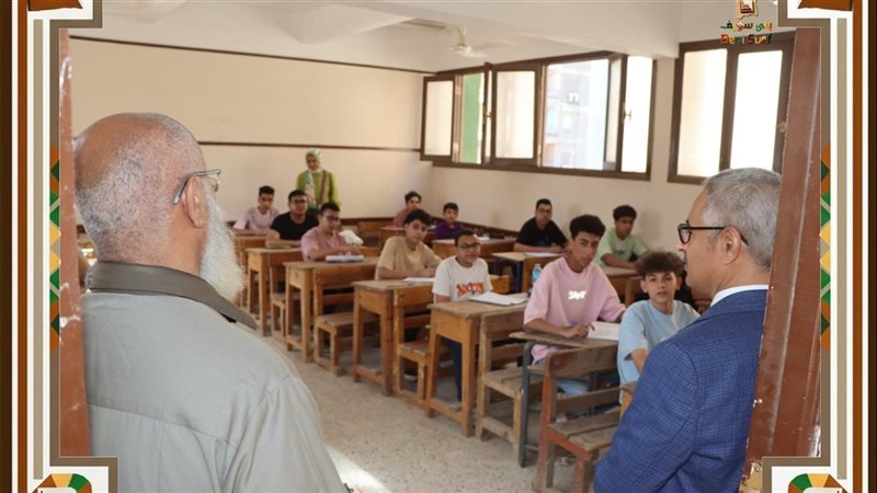 محافظ بنى سويف يتفقد