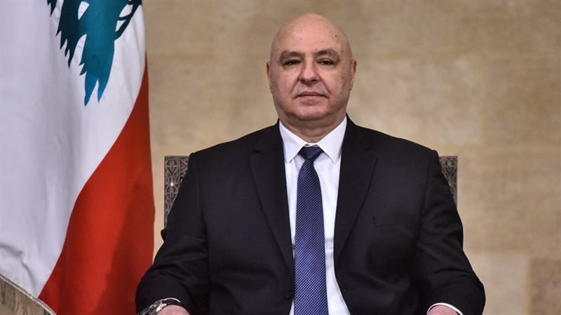 الرئيس اللبناني العماد